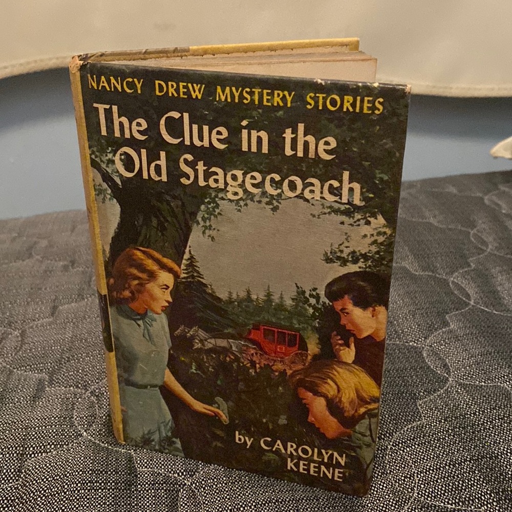 Vintage Nancy Drew The Clue In The Old Stagecoach book